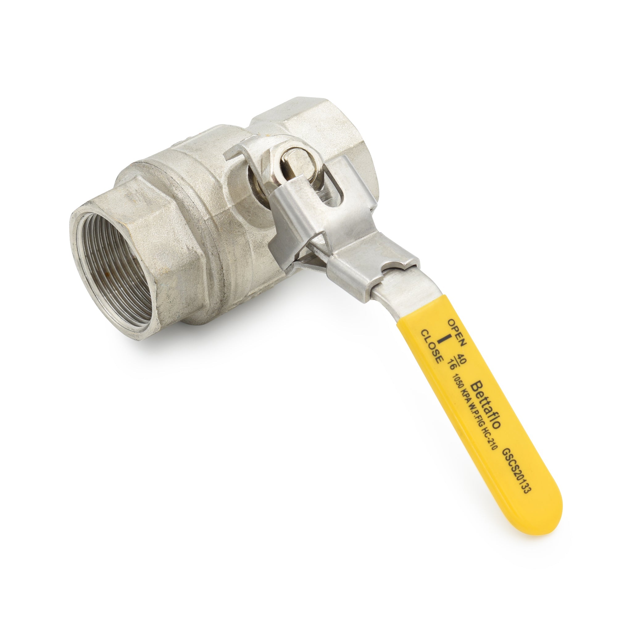 1-1/4 inch (32mm) Lockable Gas Ball Valve BSPT