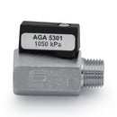 1/4 inch MxF Mini Ball Valve BSP