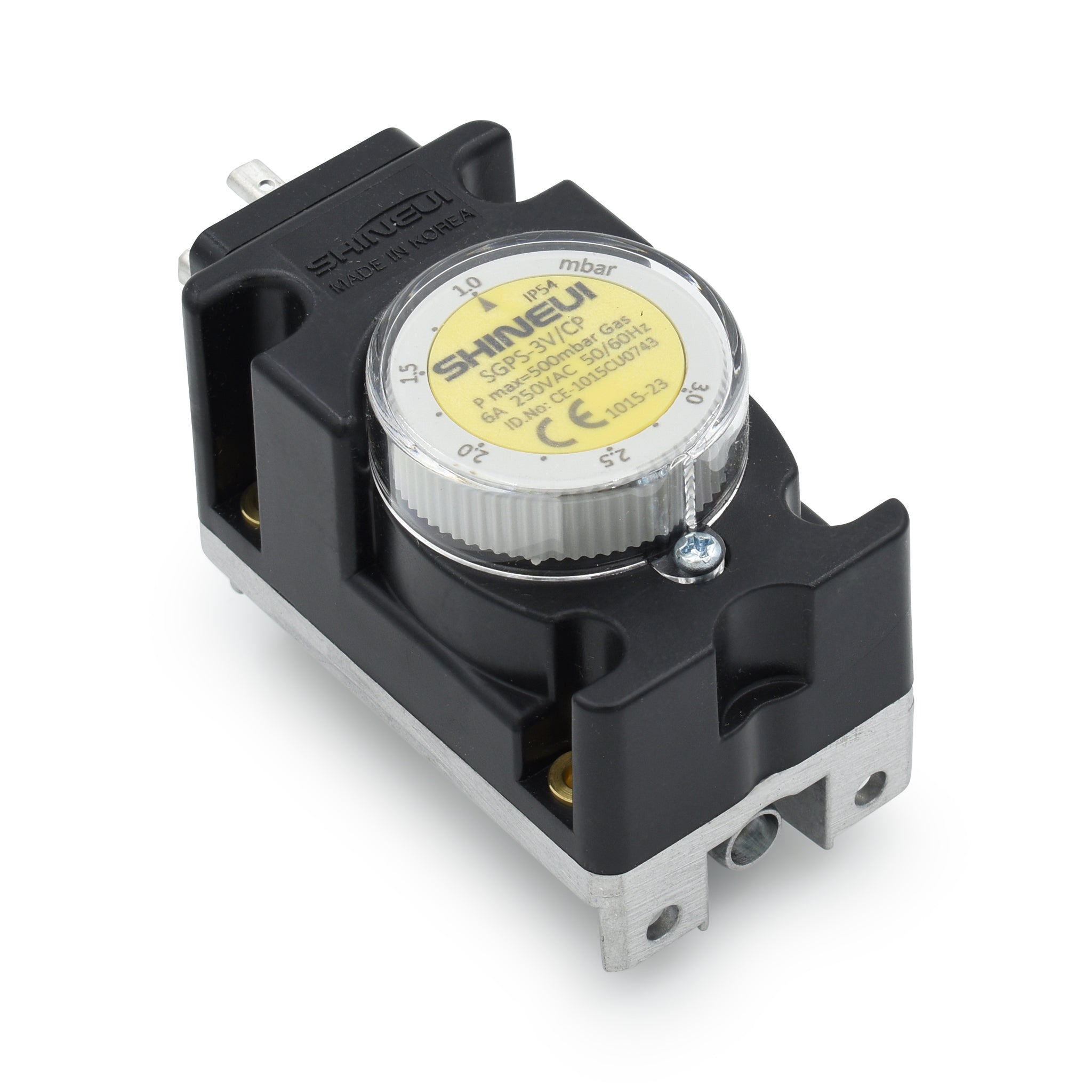 Gas Pressure Switch Compact 1.0 - 3.0 mbar IP54