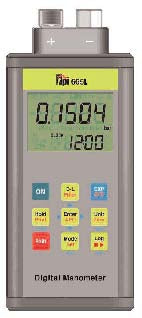 Manometer Data Logging Digital TPI Model 665L