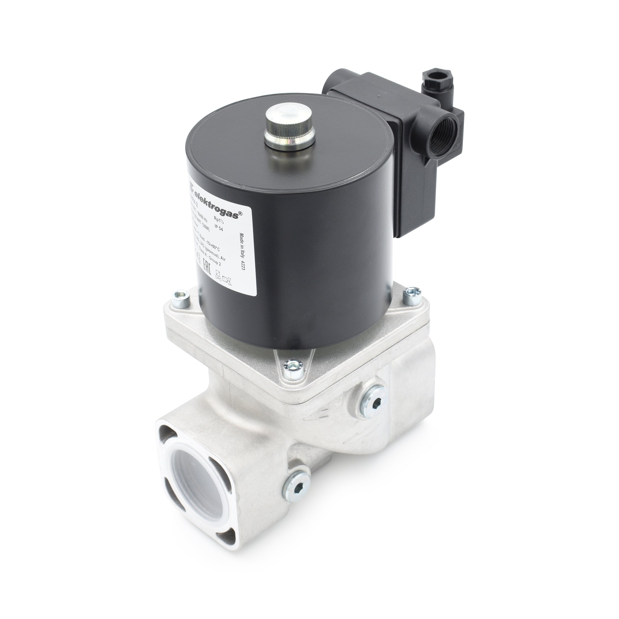 40mm BSP Single Valve 230VAC Pmax 6Bar