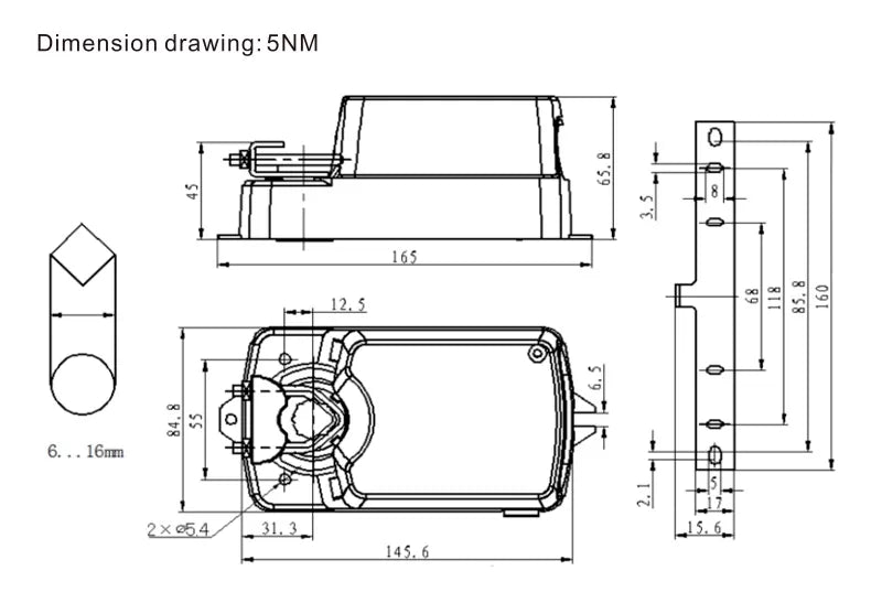 LFZ-Q Fast Running Rotary Actuators