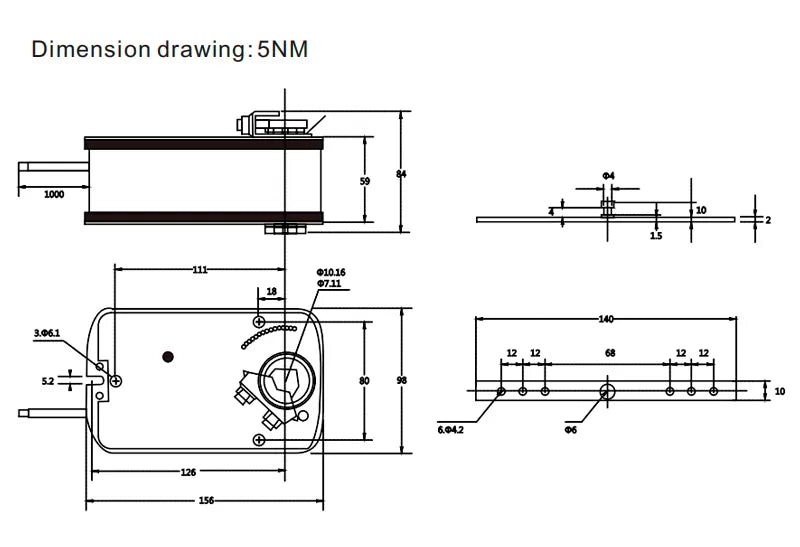 LFZ-T Spring Reset Damper Actuator