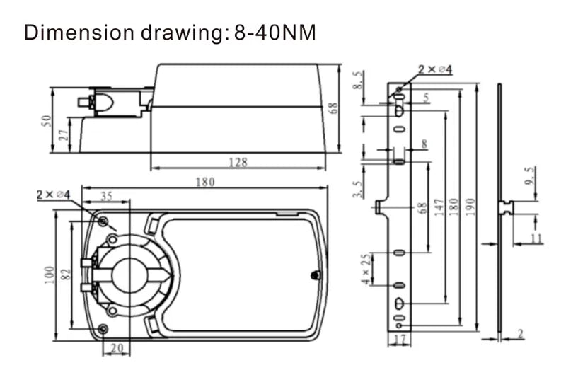LFZ Standard Rotary Actuator