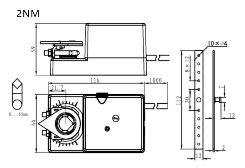 LFZ Standard Rotary Actuator