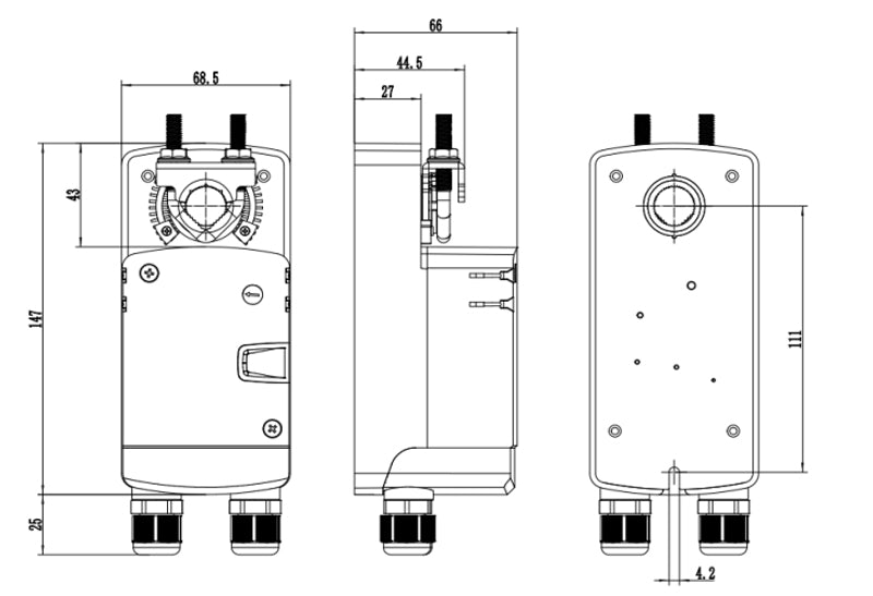 LFZ05 Standard Air Damper Actuator