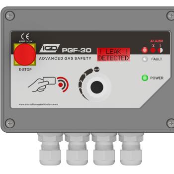 International Gas Detectors (IGD) PGF-30 Gas Safety Shut Off System