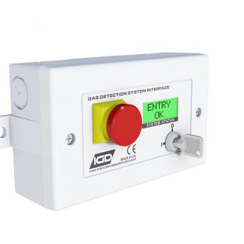 International Gas Detectors (IGD) Room Status Indicators Display Module