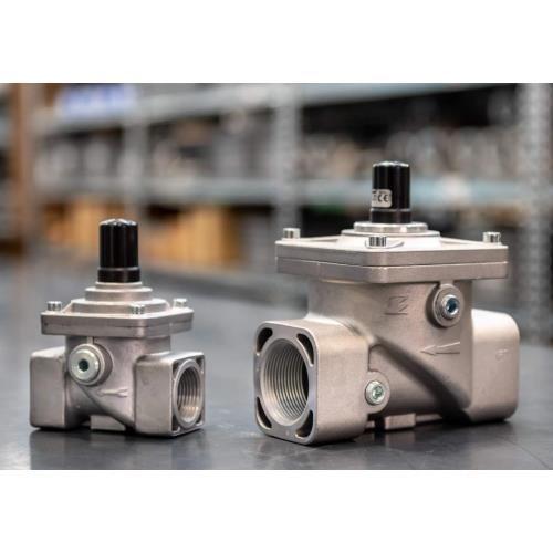 Elektrogas Needle Valve 1-1/4in Max Inlet 600kPa Gas Valve