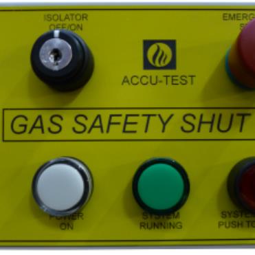 Accutherm Accutest Pressure Proving System Gas Shut Off System