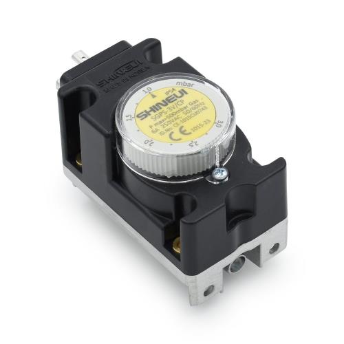 Shineui Gas Pressure Switch Compact 1.0 - 3.0 mbar IP54 Pressure Switch