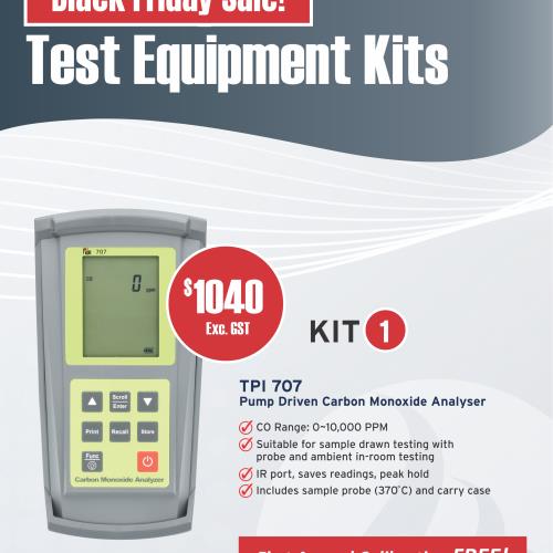 TPI Black Friday Special Test Equipment Kits - Kit 1 Analyser