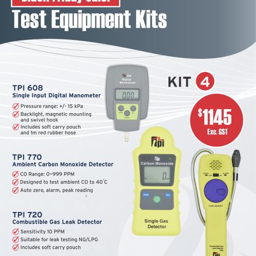 TPI Black Friday Special Test Equipment Kits - Kit 4 Analyser